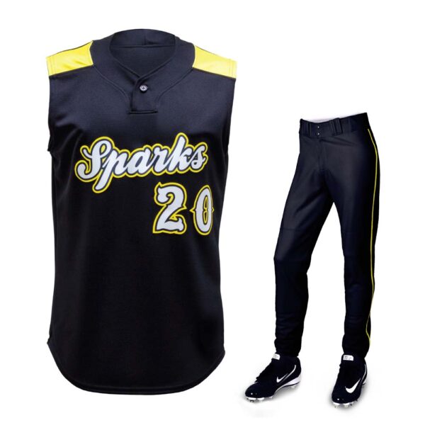 Stella Baseball Uniform Black